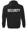 Mikina SECURITY s kapucňou veľ. L
