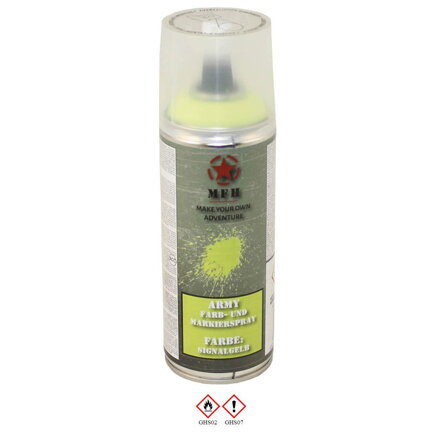 Vopsea spray militară MFH - galben semnal 400ml