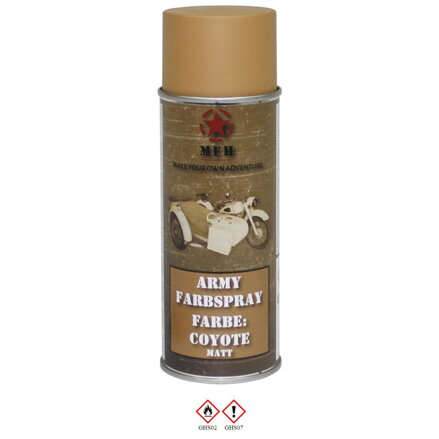 Vopsea spray militară MFH - coiot 400ml