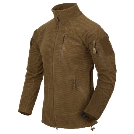 HELIKON-TEX Alpha Tactical Grid fleece - coiot