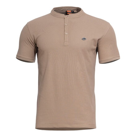 Pentagon LEVANTES HENLEY tričko - tan brown