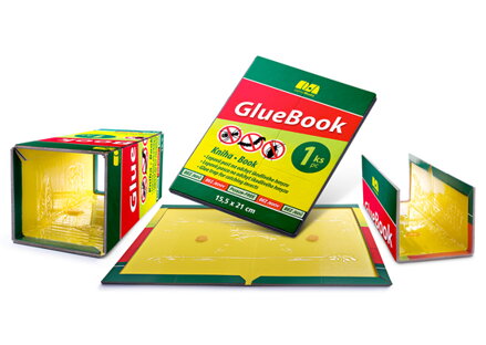 GlueBook - capcană - carte pentru insecte târâtoare