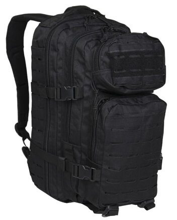 MIL-TEC Assault Assault Small Laser Cut, 20L - Negru 14002002