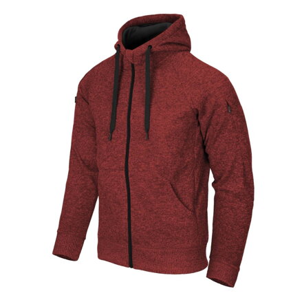 Mikina Helikon COVERT TACTICAL HOODIE melange red