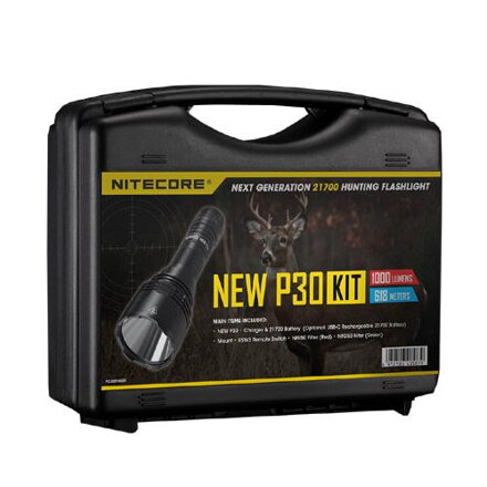 Set de vânătoare Nitecore P30 NEW Hunting (TX-11001)