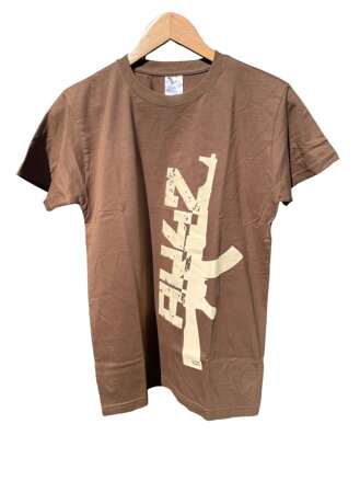 Tricou AK47 Kalașnikov verde-maro