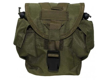 Geantă de câmp MOLLE pentru sticle MFH 30621B - olive