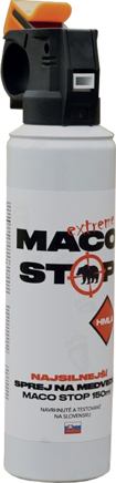 Cel mai puternic spray pentru urși MACO STOP Extreme 150ml mist