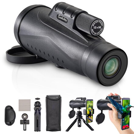 Monokulár 12x50 so statívom