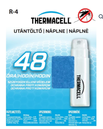 Náhradné náplne pre odpudzovače komárov Thermacell