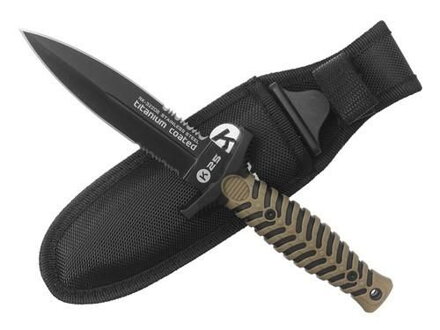 Nôž RUI Tactical (K25) 32206 dýka hnedá