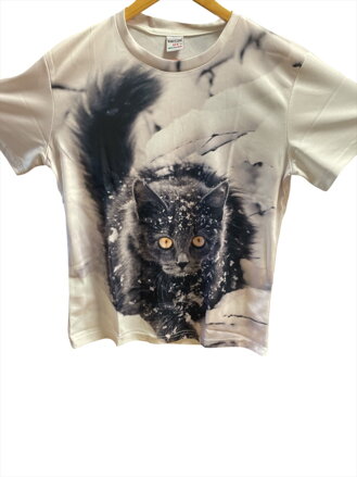 Tričko black cat