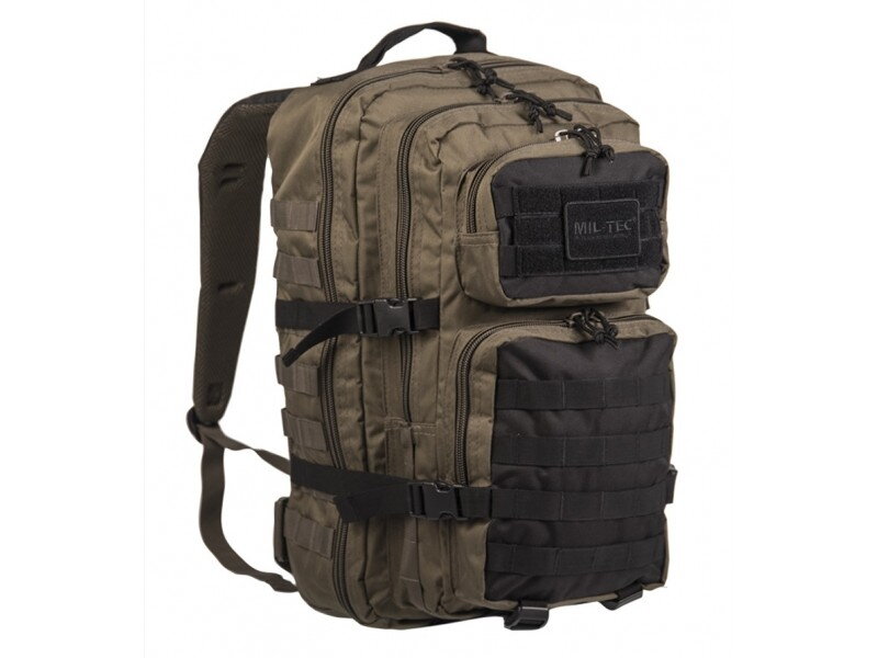Rucsac MIL-TEC Ranger mic, 20L - negru-oliv