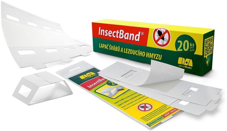 InsectBand, capcană pentru gândaci, 2 buc. InsectBand, capcană pentru gândaci, 2 buc.