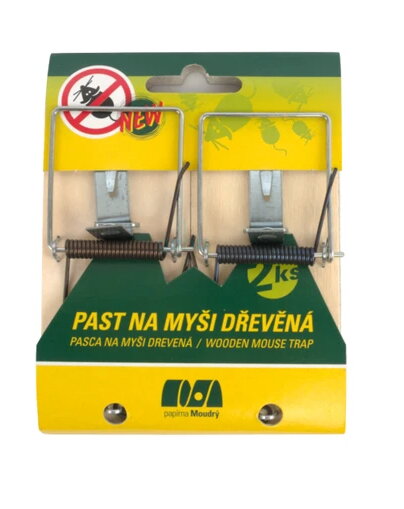 Capcana pentru șoareci placaj 2pcs Capcana pentru șoareci placaj 2pcs
