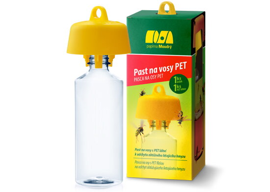 Capcană pentru viespi - cu sticlă PET