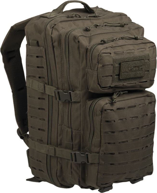 MIL-TEC US ASSAULT PACK LG LASER CUT OLIV 36L 14002701 MIL-TEC US ASSAULT PACK LG LASER CUT OLIV 36L 14002701